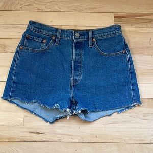 Levi’s 501 Denim Jean Button Fly Shorts